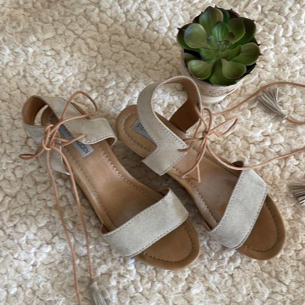 Steve Madden Shannon Platform Leather Shoes
